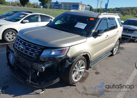 2017 Ford Explorer Xlt from USA, damaged, VIN 1FM5K8D85HGC61590